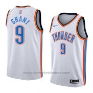 Maglia Oklahoma City Thunder Jerami Grant #9 Association 2018 Bianco