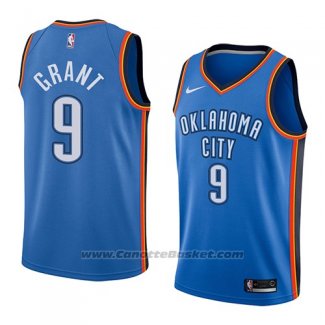 Maglia Oklahoma City Thunder Jerami Grant #9 Icon 2018 Blu