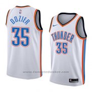 Maglia Oklahoma City Thunder Pj Dozier #35 Association 2018 Bianco