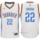 Maglia Oklahoma City Thunder Taj Gibson #22 Bianco