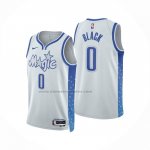 Maglia Orlando Magic Anthony Black No 0 Citta 2025-26 Bianco
