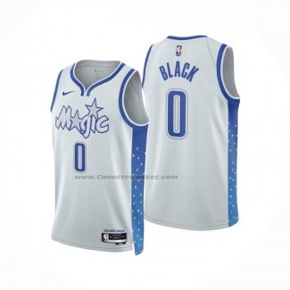 Maglia Orlando Magic Anthony Black No 0 Citta 2025-26 Bianco
