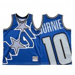 Maglia Orlando Magic Evan Fournier #10 Mitchell & Ness Big Face Blu