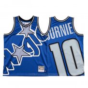 Maglia Orlando Magic Evan Fournier #10 Mitchell & Ness Big Face Blu