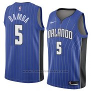 Maglia Orlando Magic Mohamed Bamba #5 Icon 2018 Blu