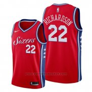 Maglia Philadelphia 76ers Malachi Richardson #22 Statement Rosso