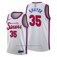 Maglia Philadelphia 76ers Marial Shayok #35 Classic 2019-20 Bianco