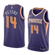 Maglia Phoenix Suns Alec Peters #14 Icon 2018 Viola2