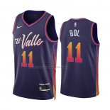 Maglia Phoenix Suns Bol Bol #11 Citta 2023-24 Viola