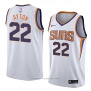 Maglia Phoenix Suns Deandre Ayton #22 Association 2017-18 Bianco