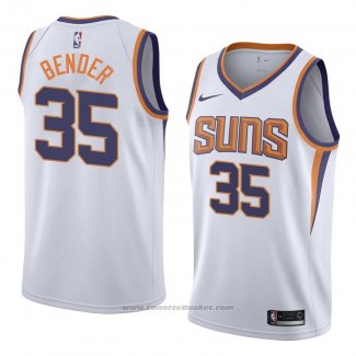 Maglia Phoenix Suns Dragan Bender #35 Association 2018 Bianco