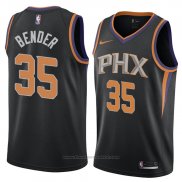 Maglia Phoenix Suns Dragan Bender #35 Statement 2018 Nero