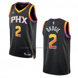 Maglia Phoenix Suns Josh Okogie #2 Statement 2022-23 Nero