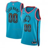 Maglia Phoenix Suns Personalizzate Citta 2022-23 Blu