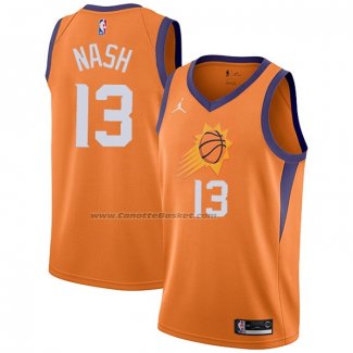 Maglia Phoenix Suns Steve Nash NO 13 Statement 2021 Arancione