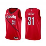 Maglia Portland Trail Blazers Seth Curry #31 Earned Rosso