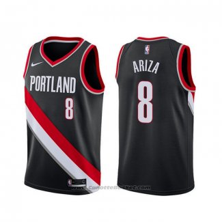 Maglia Portland Trail Blazers Trevor Ariza #8 Icon Nero