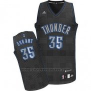 Maglia Ritmo Moda Oklahoma City Thunder Kevin Durant #35 Nero
