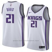 Maglia Sacramento Kings Deyonta Davis #21 Association 2018 Bianco