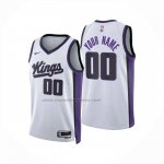 Maglia Sacramento Kings Personalizzate Association 2024-25 Bianco