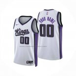 Maglia Sacramento Kings Personalizzate Association 2024-25 Bianco