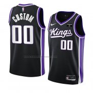 Maglia Sacramento Kings Personalizzate Icon 2023-24 Nero