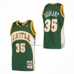 Maglia Seattle Supersonics Kevin Durant No 35 Mitchell & Ness 2007-08 Verde