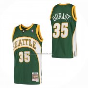 Maglia Seattle Supersonics Kevin Durant No 35 Mitchell & Ness 2007-08 Verde