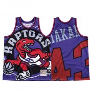 Maglia Toronto Raptors Pascal Siakam #43 Mitchell & Ness Big Face Viola