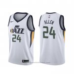 Maglia Utah Jazz Grayson Allen #24 Association Bianco
