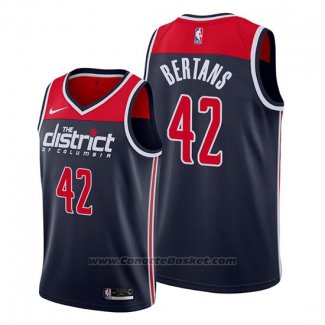 Maglia Washington Wizards Davis Bertans #42 Statement Edition Blu