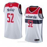 Maglia Washington Wizards Jordan Mcrae #52 Association 2018 Bianco