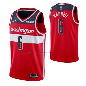 Maglia Washington Wizards Montrezl Harrell NO 6 Icon 2020-21 Rosso