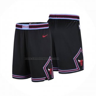Pantaloncini Chicago Bulls Citta 2025-26 Nero