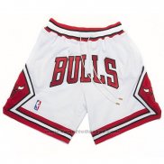 Pantaloncini Chicago Bulls Just Don Bianco