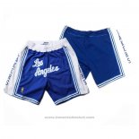 Pantaloncini Los Angeles Lakers Retro Blu2