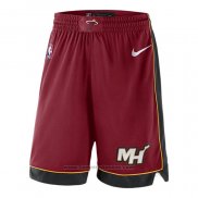 Pantaloncini Miami Heat Rosso