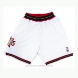 Pantaloncini Philadelphia 76ers Bianco3