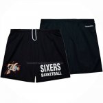 Pantaloncini Philadelphia 76ers Mitchell & Ness Hardwood Classics Nero