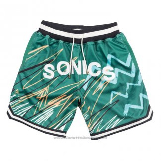 Pantaloncini Seattle SuperSonics Just Don Verde