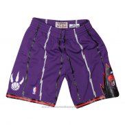 Pantaloncini Toronto Raptors Mitchell & Ness Viola