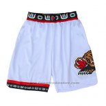 Pantaloncini Vancouver Grizzlies Hardwood Classics Bianco