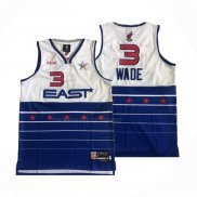 Maglia All Star 2006 Dwyane Wade NO 3 Blu Bianco