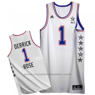 Maglia All Star 2015 Derrick Rose #1 Bianco