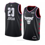 Maglia All Star 2019 Chicago Bulls Michael Jordan #23 Nero