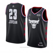 Maglia All Star 2019 Chicago Bulls Michael Jordan #23 Nero