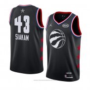 Maglia All Star 2019 Toronto Raptors Pascal Siakam #43 Nero