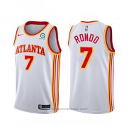 Maglia Atlanta Hawks Rajon Rondo #7 Association 2020-21 Bianco