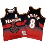 Maglia Atlanta Hawks Steve Smith #8 Retro Rosso