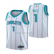 Maglia Bambino Charlotte Hornets LaMelo Ball #1 Association 2022-23 Bianco